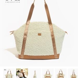 Freshly Picked Cream and Tan Baby Bag